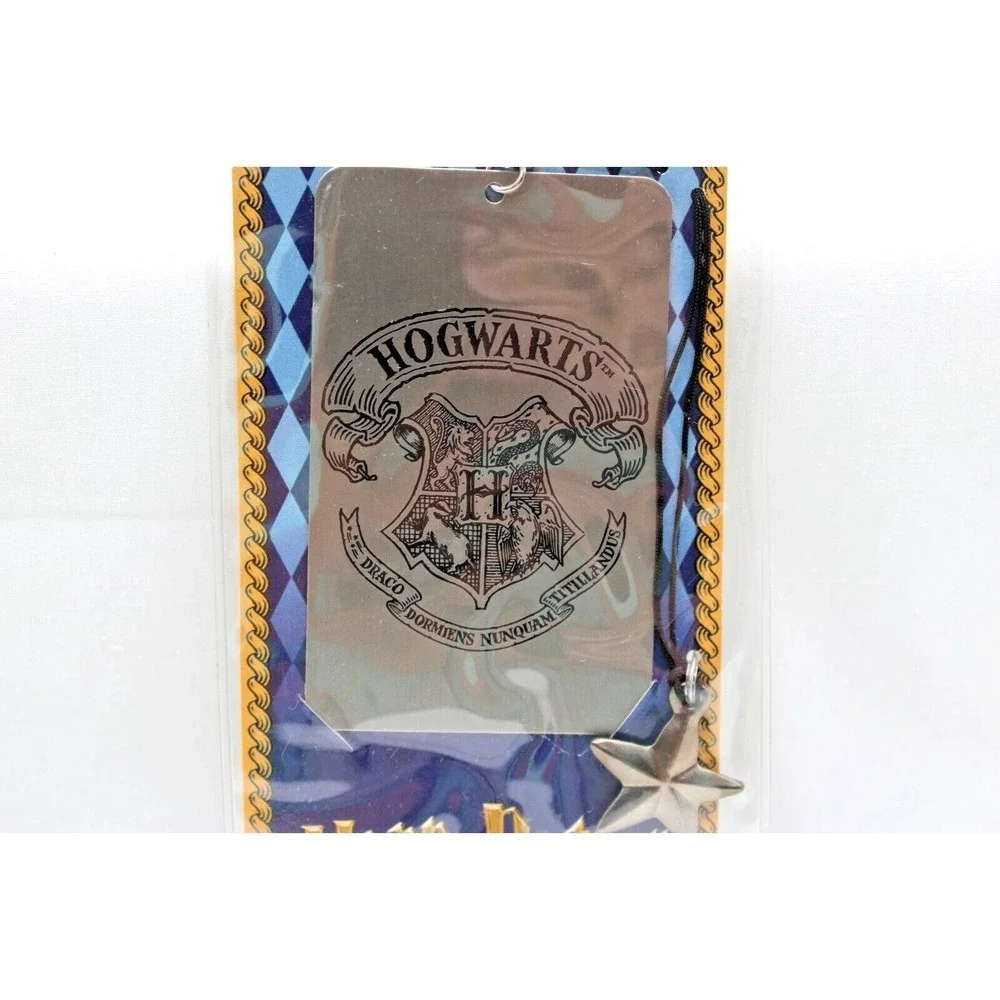 VTG Harry Potter Collectible Metal Bookmark Hogwarts 2000 Scholastic Silver Star